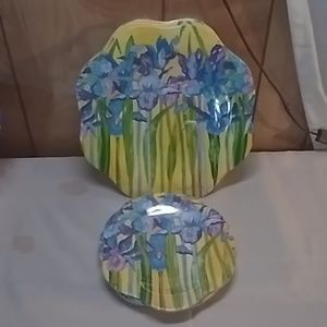 Vintage plastic plates